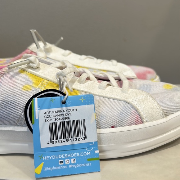 Hey Dude Karina Youth Multicolor Size Y4 L5 - Picture 6 of 8